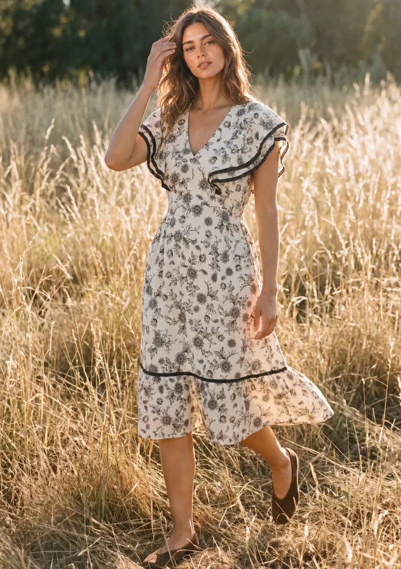Geneva Midi Dress