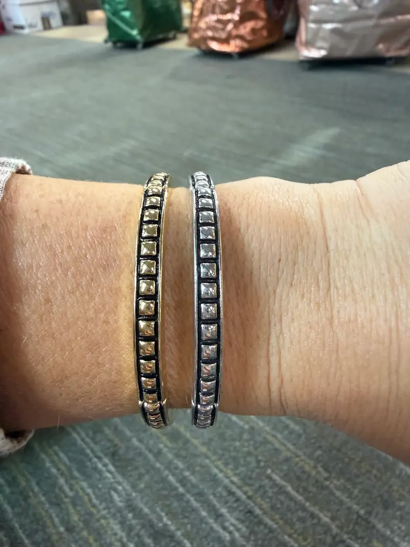 Geo Stretch Bracelets - 2 Styles - PREORDER
