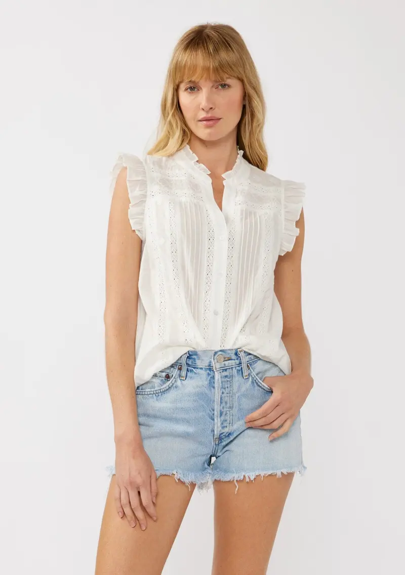 Georgina Ruffle Top