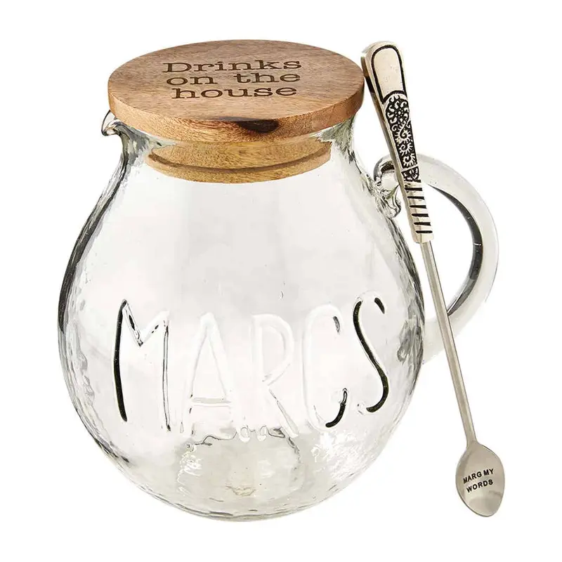 Glass Marg Pitcher
