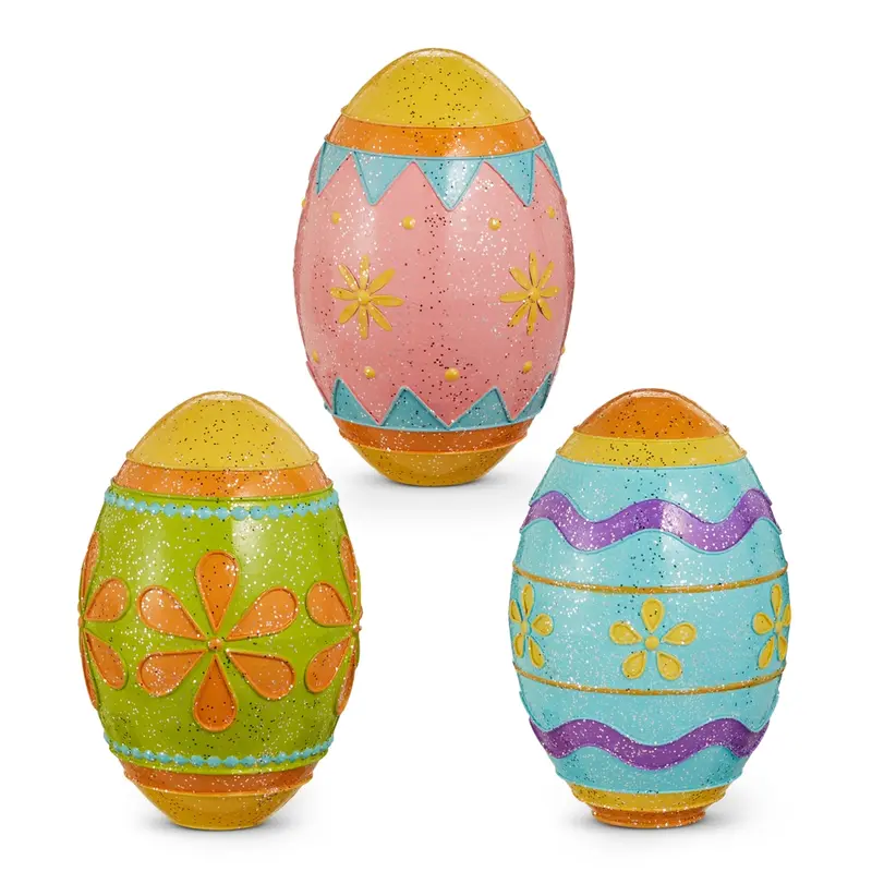 Glittered Egg 13 in