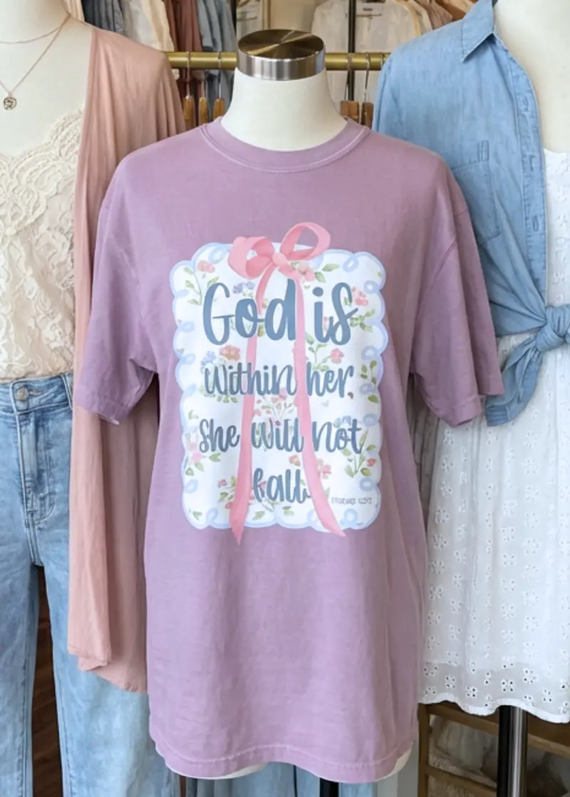 God is Within Her Tee