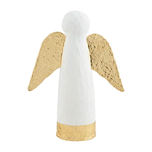 Gold Angel Sitters Large by Mudpie