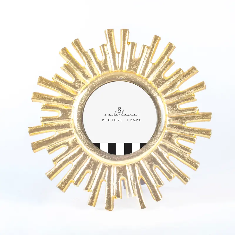 Gold Starburst 4x6 Picture Frame