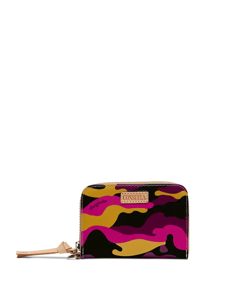 Golden Zippy Wallet
