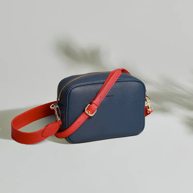 Grace Cross-body - Navy / Red