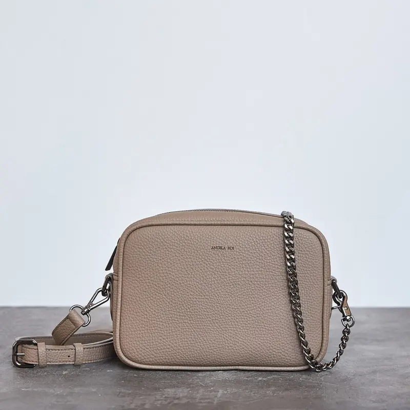 Grace Mini Cross-body - Light Mud Gray