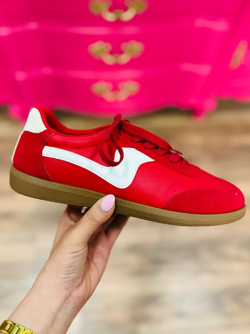 Great Sneakers - Red Combo