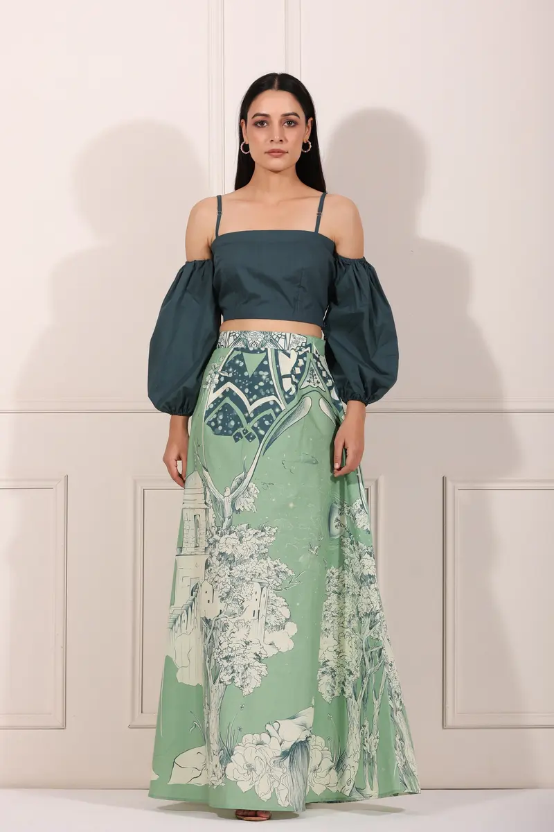 Green Co-ord Set