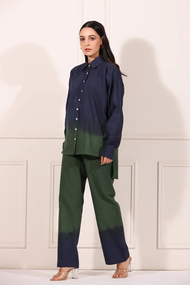 Green Ombre Co-ord Set