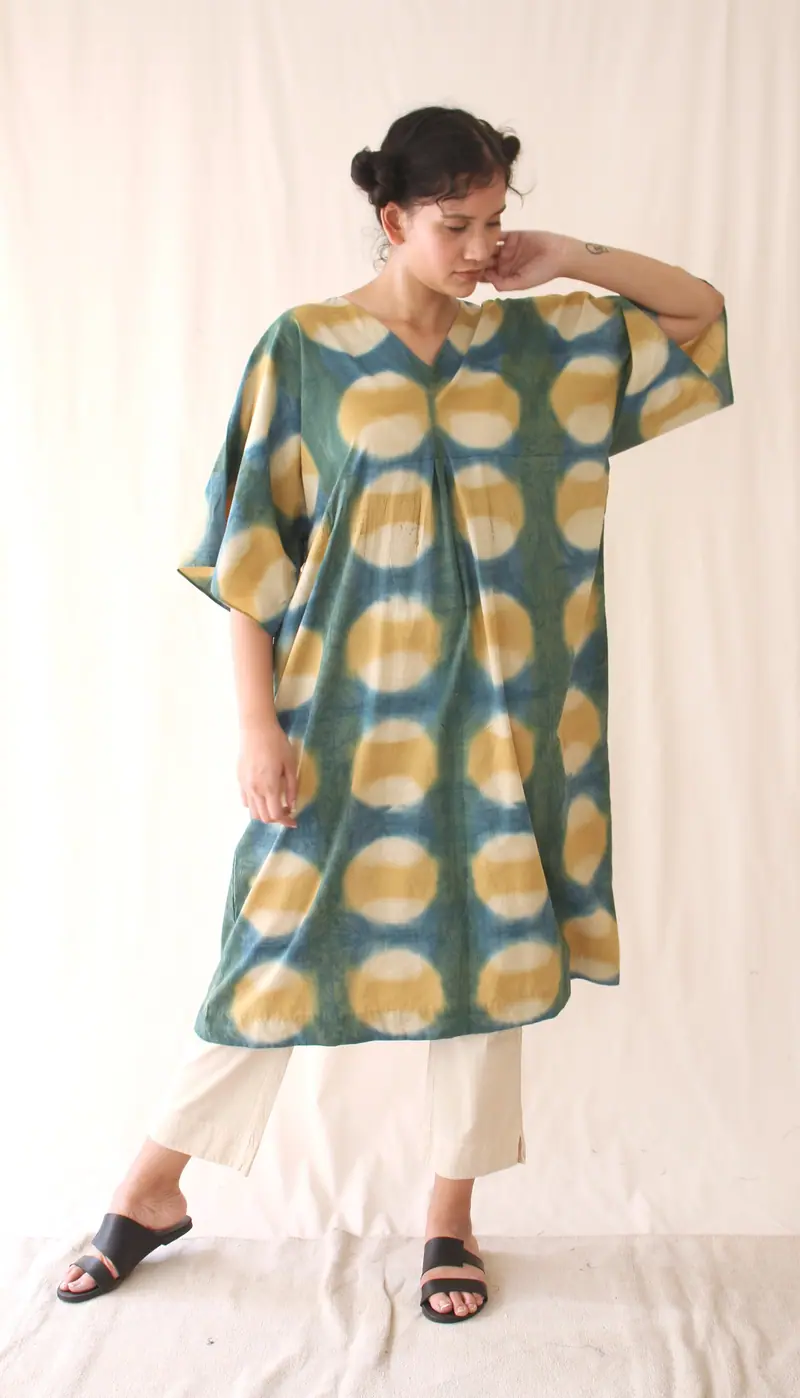 Green Tunic Top Ombre Dye Complete Set