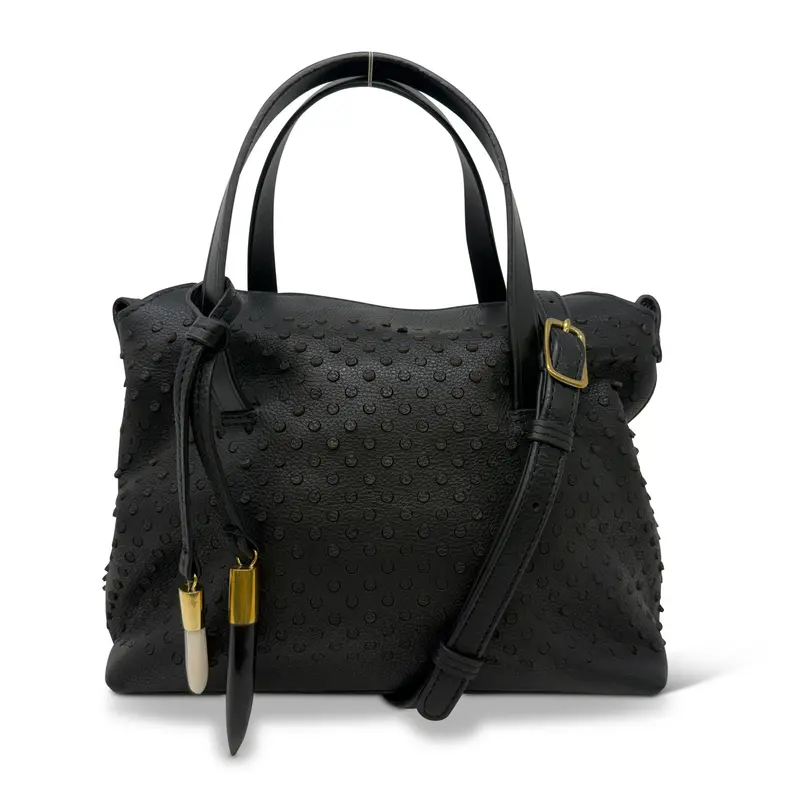 Guapo Mini Tote - Black Semi Perf