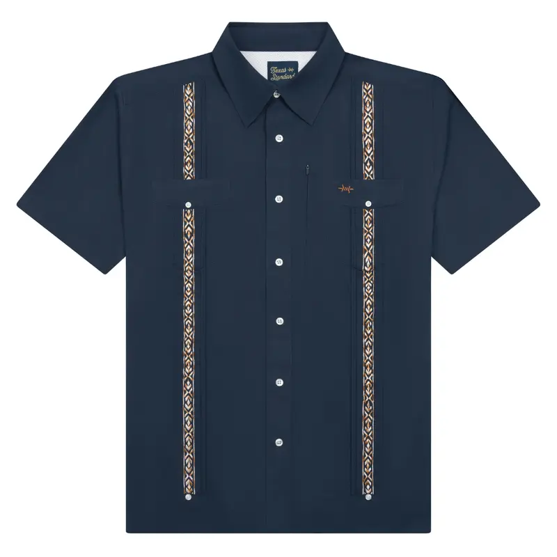 Guayabera Libre in Marino Cuero