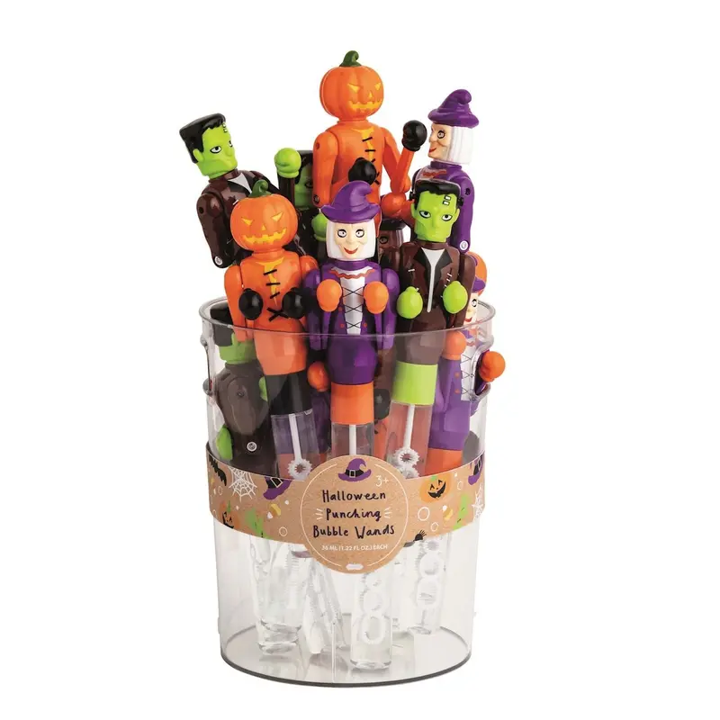 Halloween Punching Bubble Wands by Mudpie