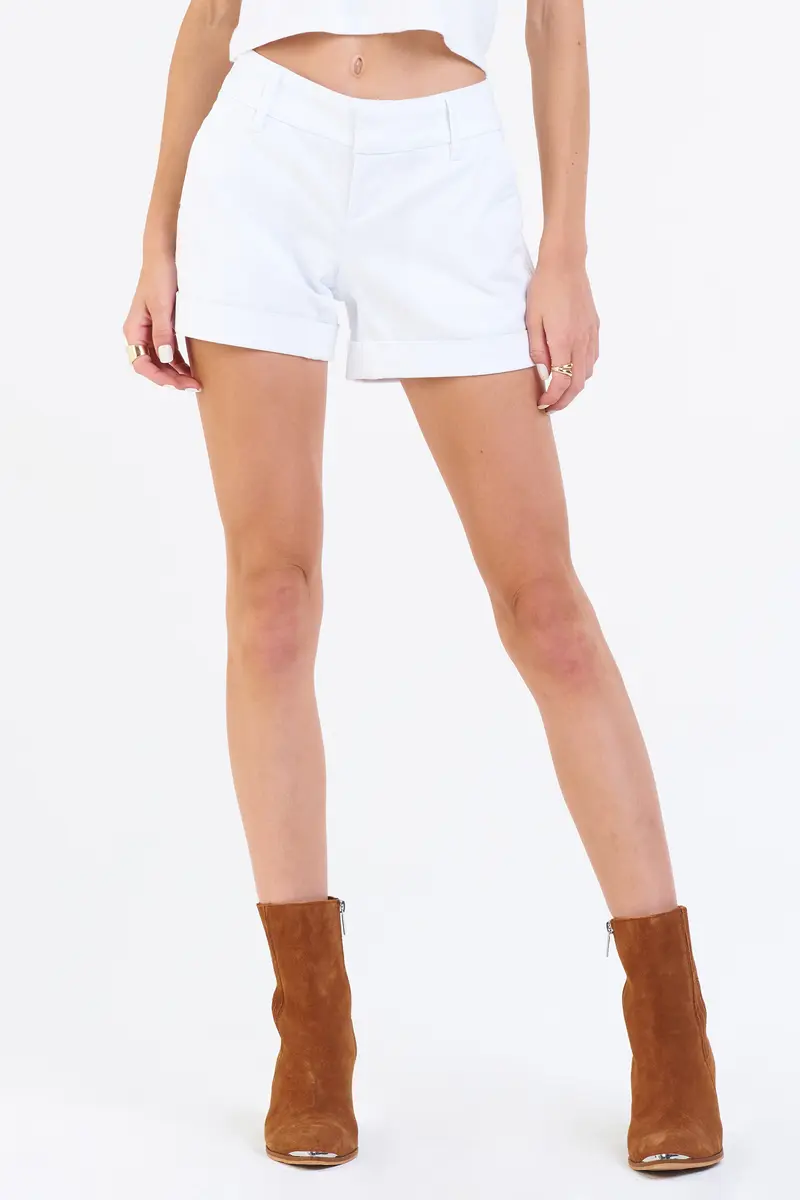 Hampton Short in Optic White