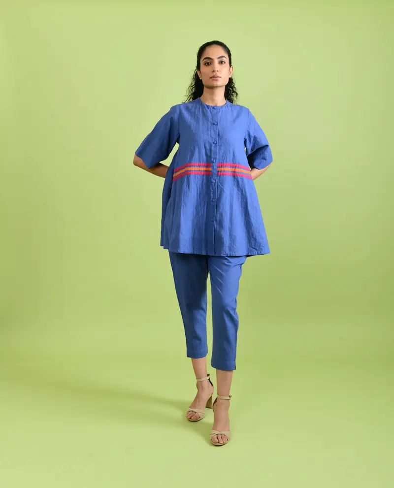 Handloom Cotton Co-ord Set