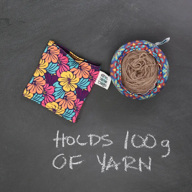 Hank Spanks Yarn Sock in Mod Petals