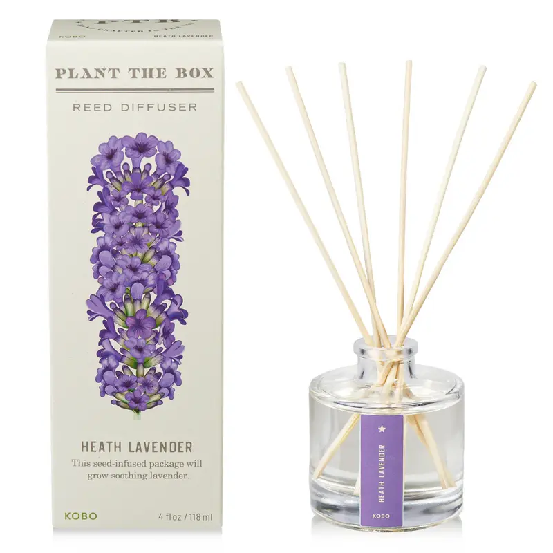 Heath Lavender - Plant The Box Scented Reed Diffuser