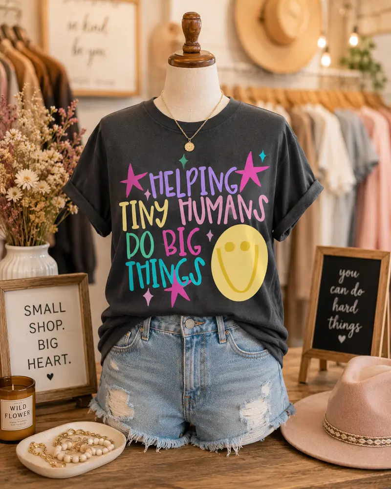 Helping Tiny Humans Tee