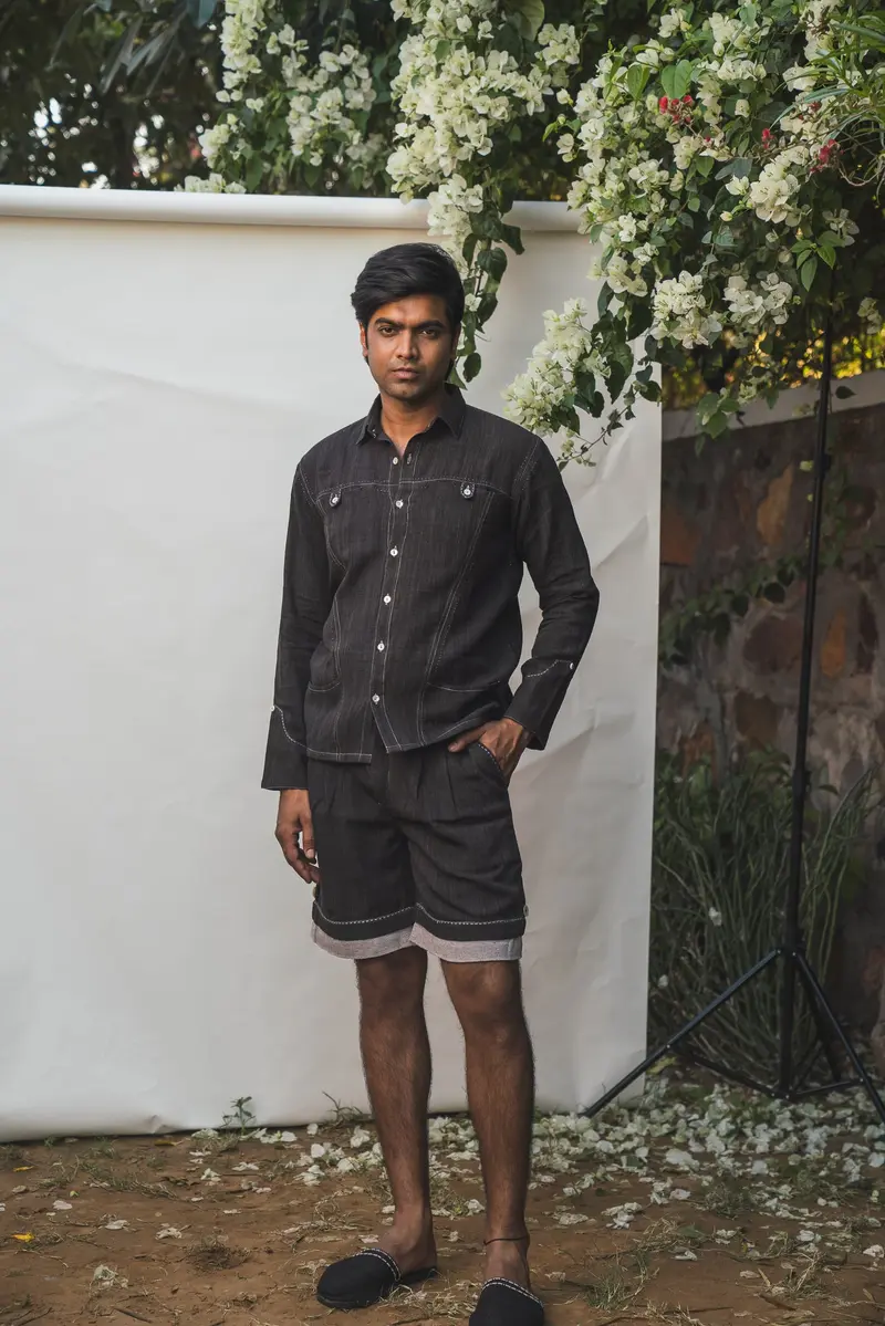 Hem Detail Shorts