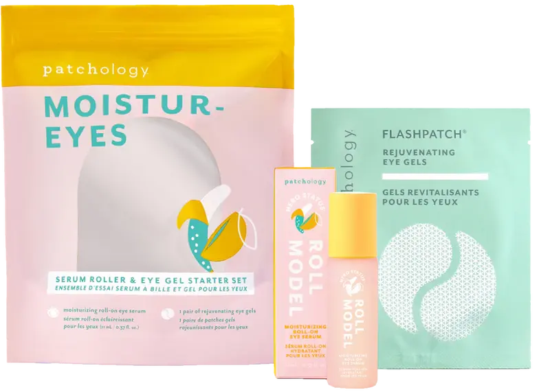 Hero Status Roll Model Moisturizing Roll-On Eye Serum Kit