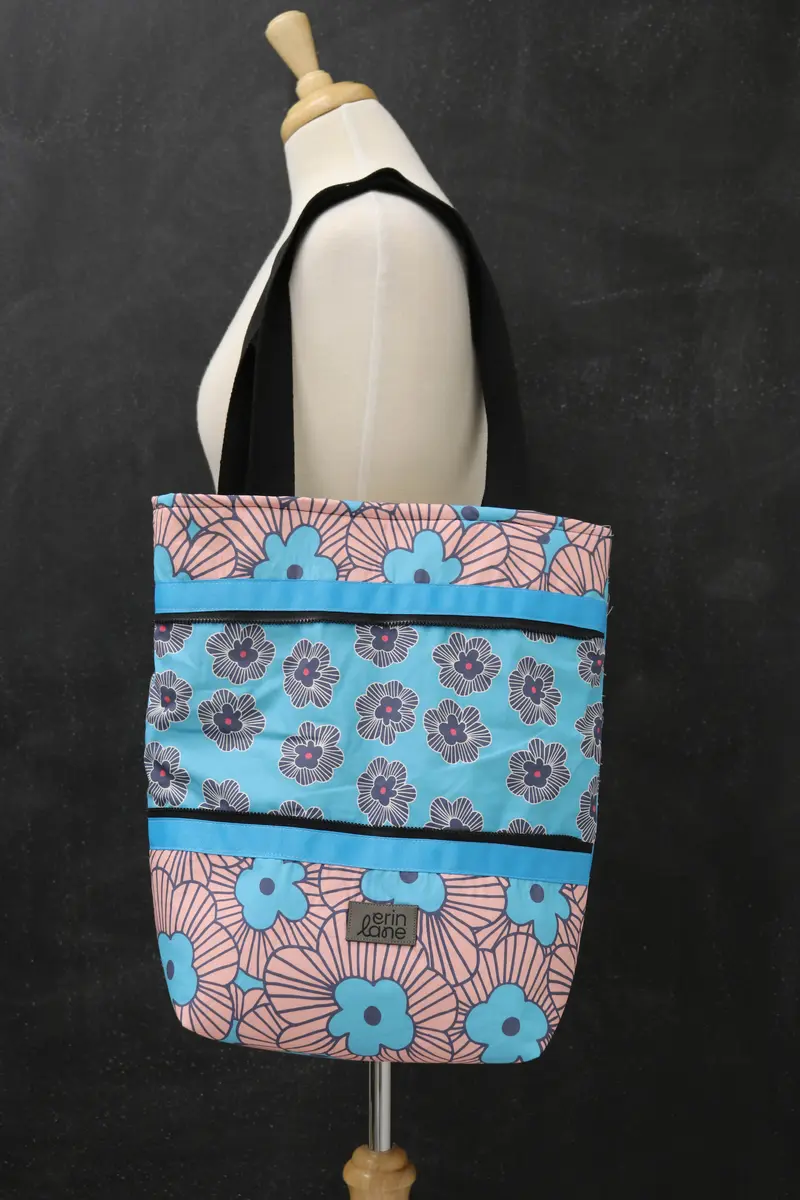 Hidden Potential Expanding Tote Bag in High Dive