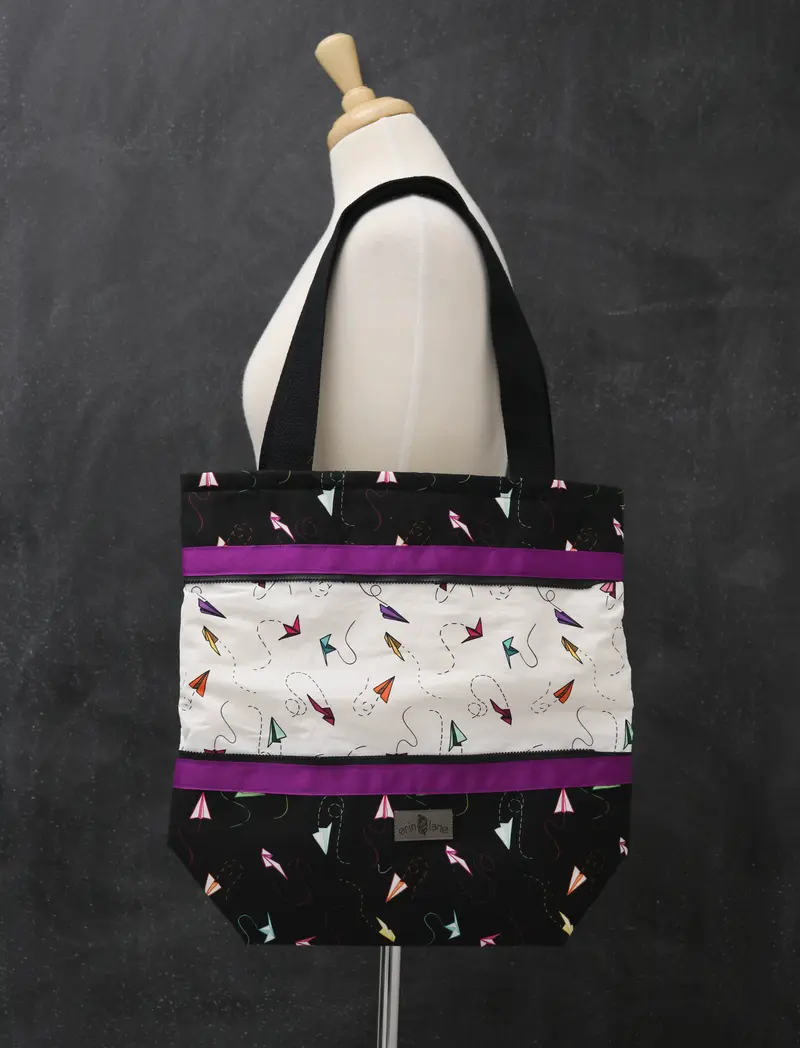 Hidden Potential Expanding Tote Bag in Inspired By Night