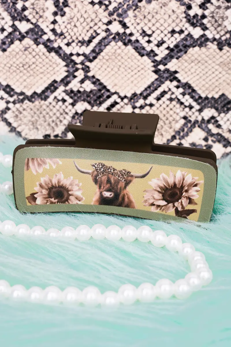 Highland Bloom Hair Claw