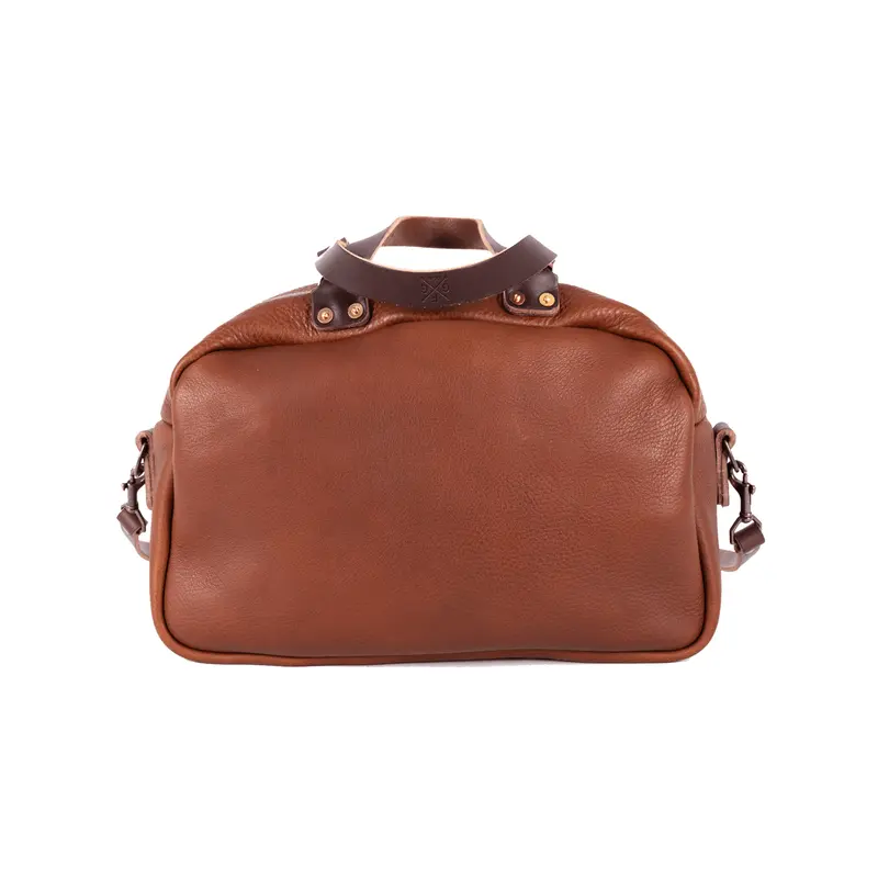 HOFFMAN LEATHER CROSSBODY BAG - LARGE