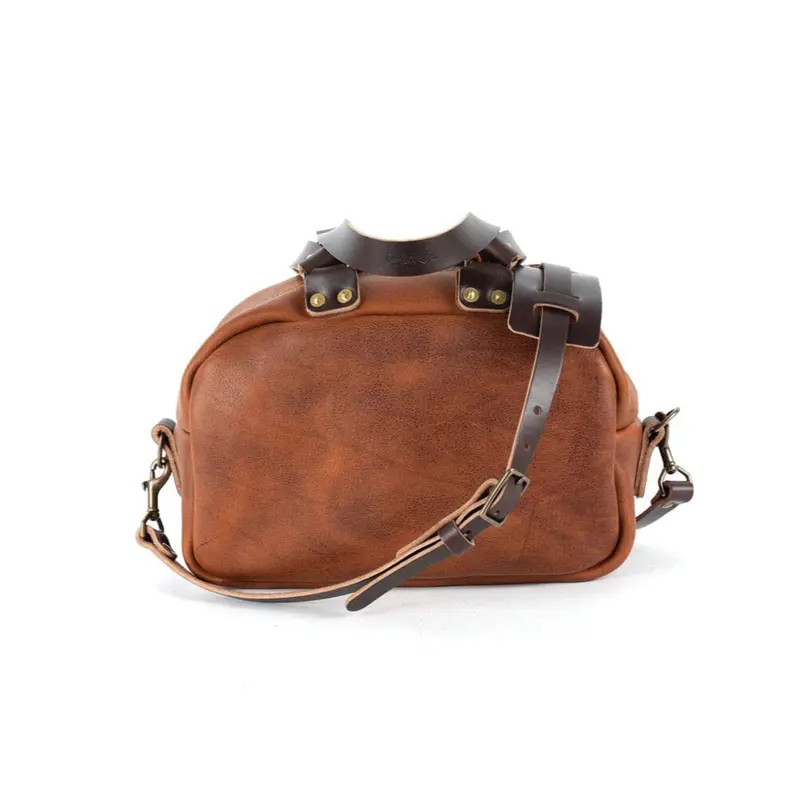 HOFFMAN LEATHER CROSSBODY BAG - SMALL