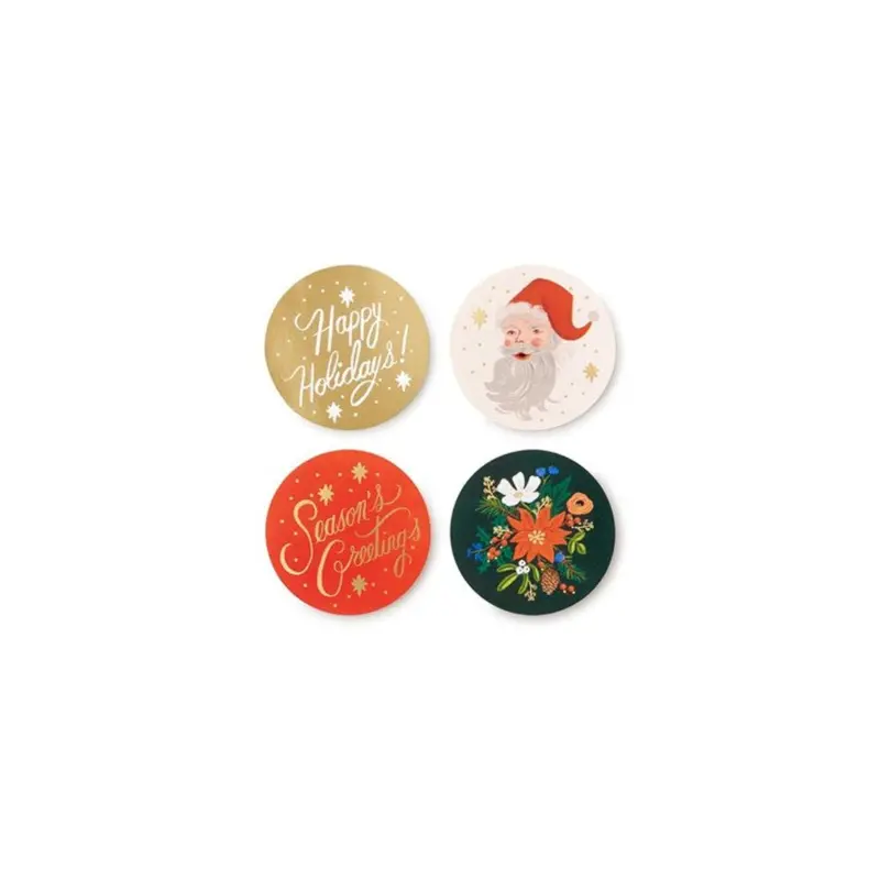 Holiday Envelope Seals by Rifle Paper