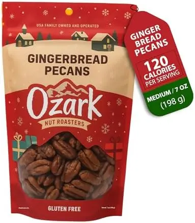 Holiday Gingerbread Pecans 7 oz