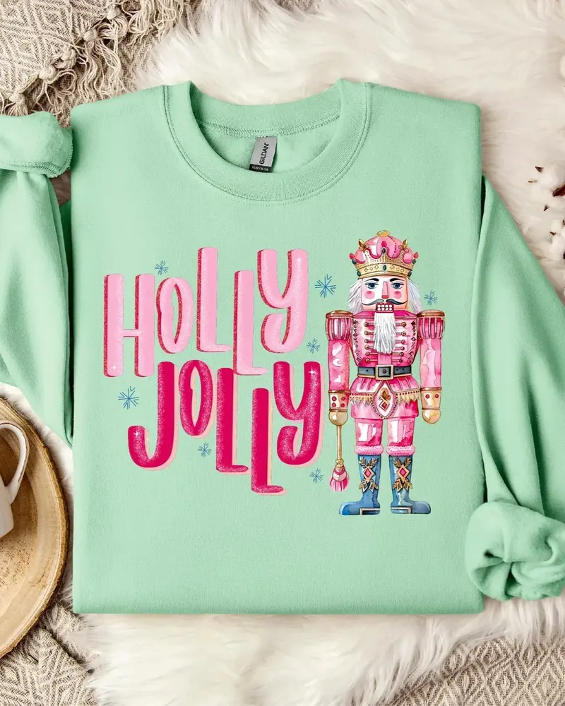 Holly Jolly Nutcracker - Tee or Sweatshirt