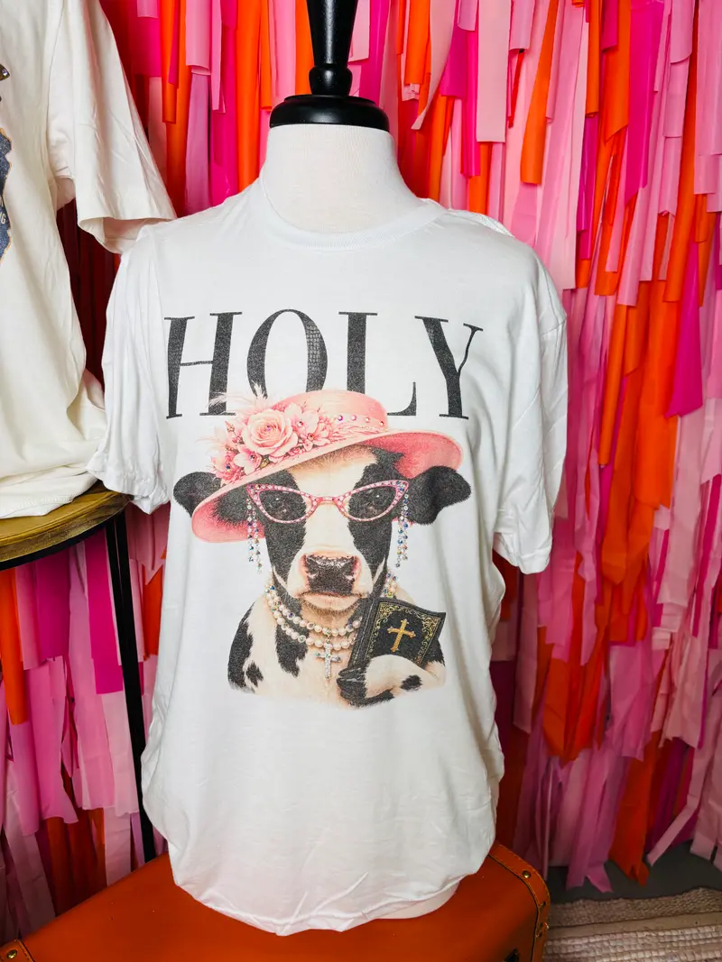 Holy Cow Boujee Tee