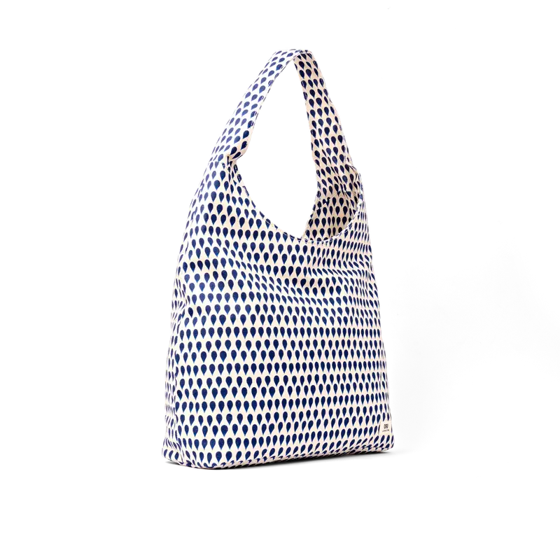 Hoxton Shoulder Bag in Indigo Rain