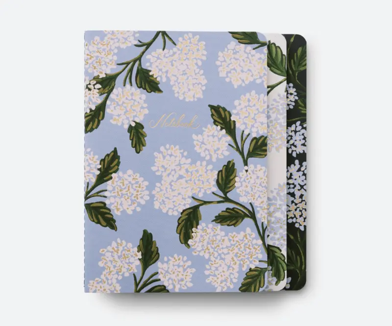 Hydrangea Notebooks Set of 3