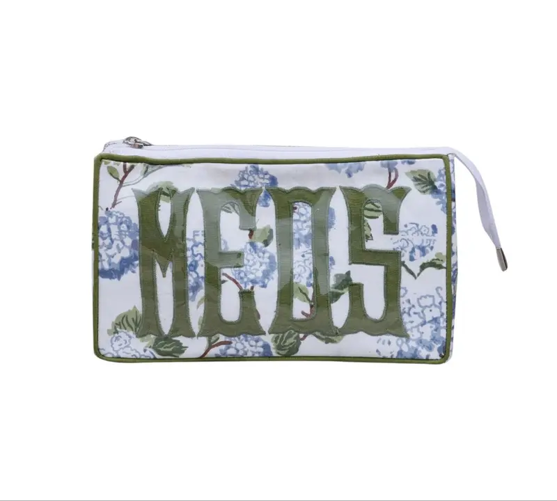 Hydrangeas Cosmetic Pouch - Small