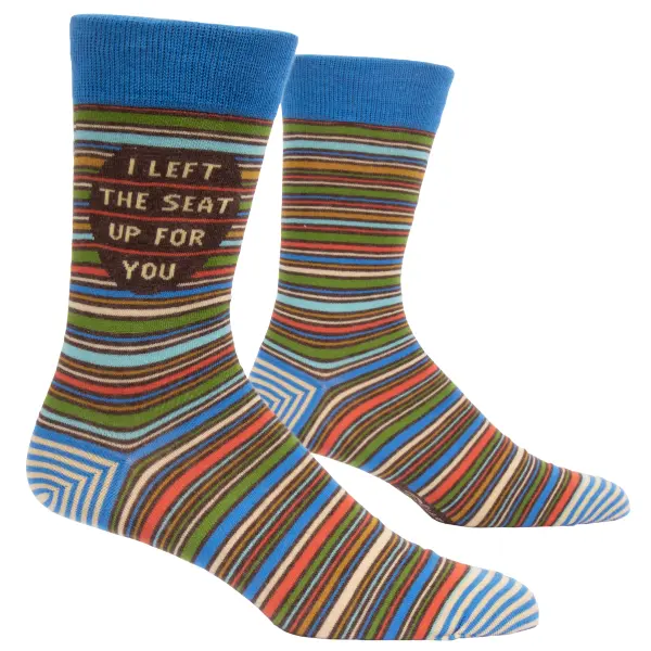 I Left The Seat Up Mens Socks