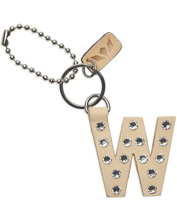 ICED ALPHABET CHARM "W"