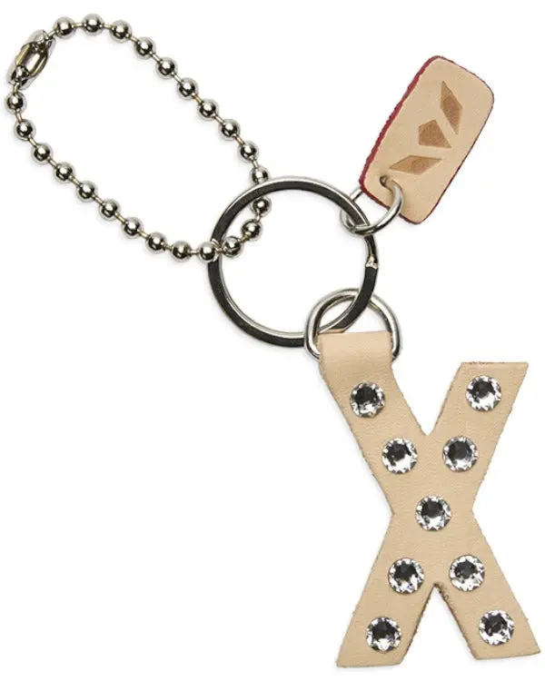 ICED ALPHABET CHARM "X"