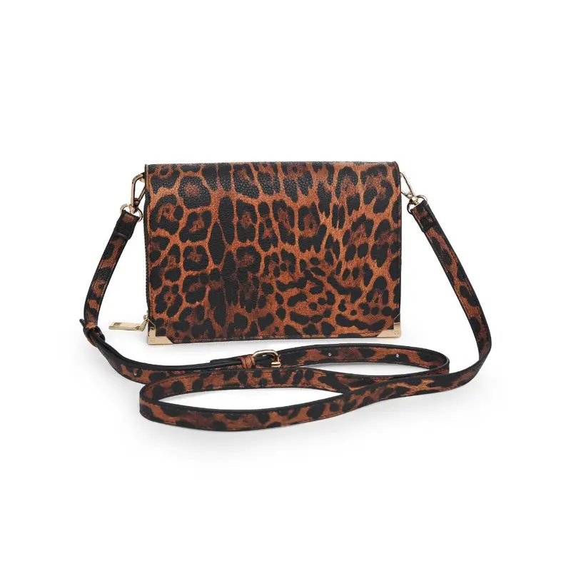 India Leopard Crossbody