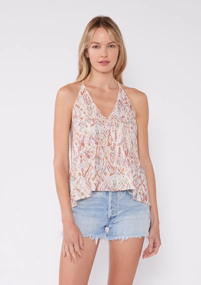 Indio Peplum Tank Top