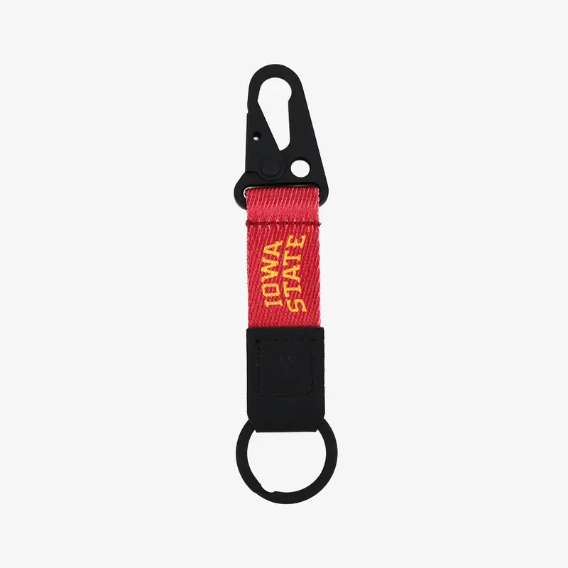 Iowa State Stripes - Keychain Clip