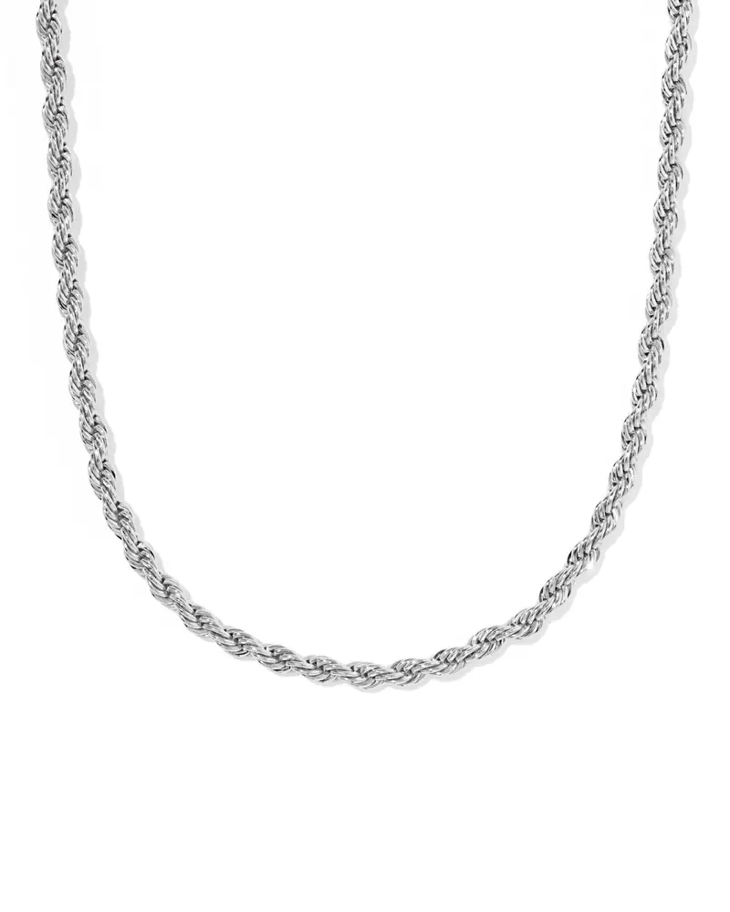 Isabelle Silver Chain Necklace