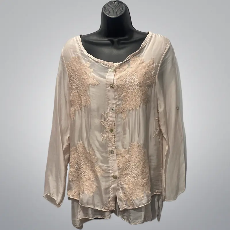 Italian Embroidered  Shirt
