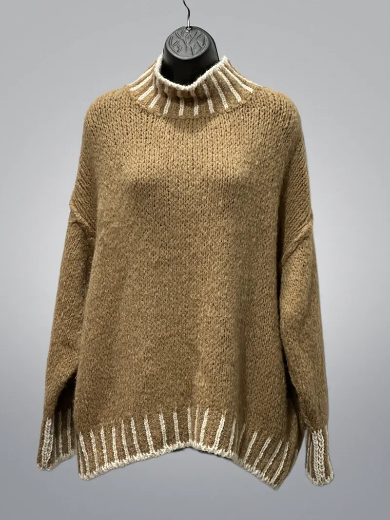 Italian High Neck Sweater