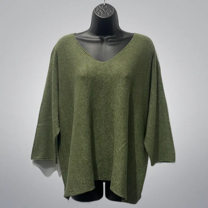 Italian Olive Sweater