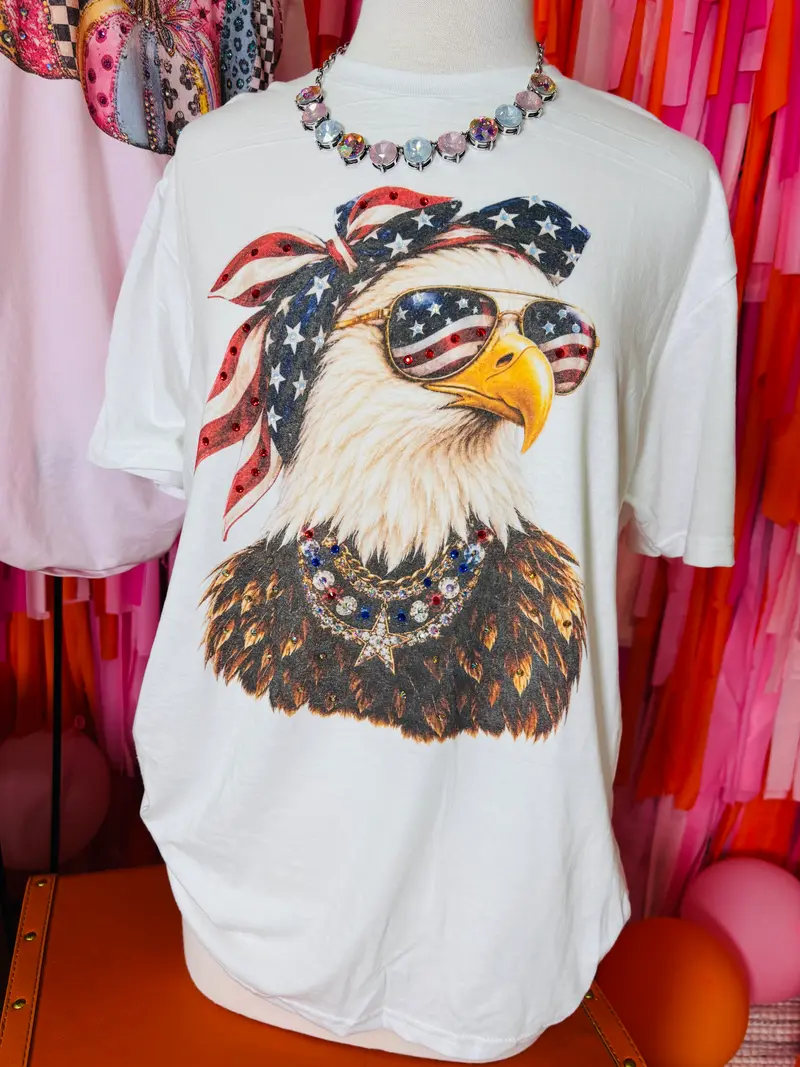 Jackie the Eagle Boujee Tee