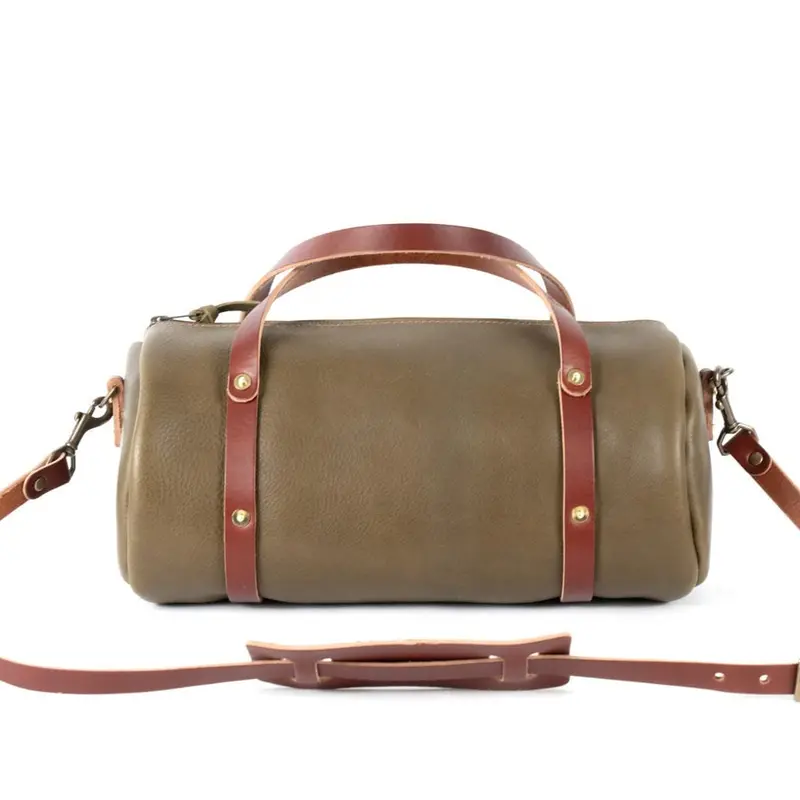 JANE LEATHER CROSSBODY - LARGE - OLIVE | SADDLE STRAPS