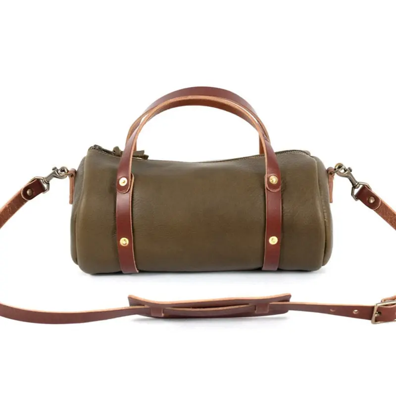 JANE LEATHER CROSSBODY - OLIVE | SADDLE STRAPS